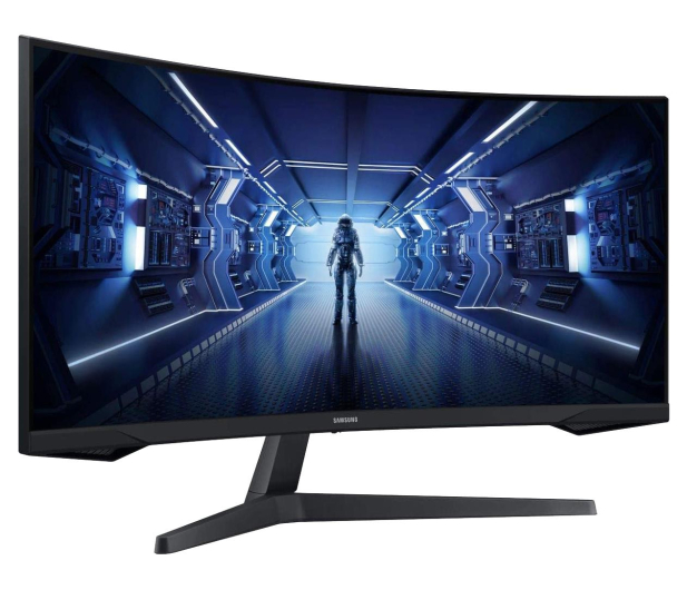 SAMSUNG 34" Oddysey G5 LC34G55TWWPXEN Czarny - 1121341 - zdjęcie 2